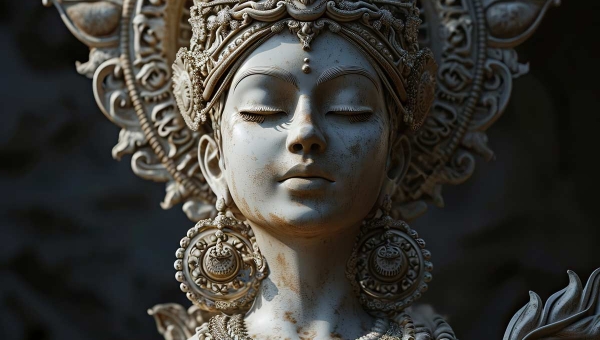 Statues indonésiennes en pierre naturelle : une sélection exclusive sur place